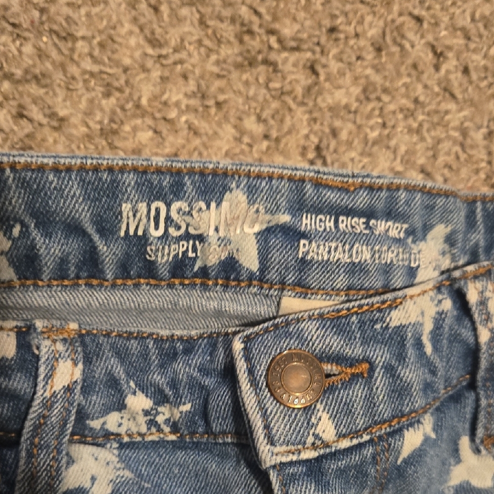 Mossimo Supply Co. Starry Blue Jean Shorts - Picture 4 of 5